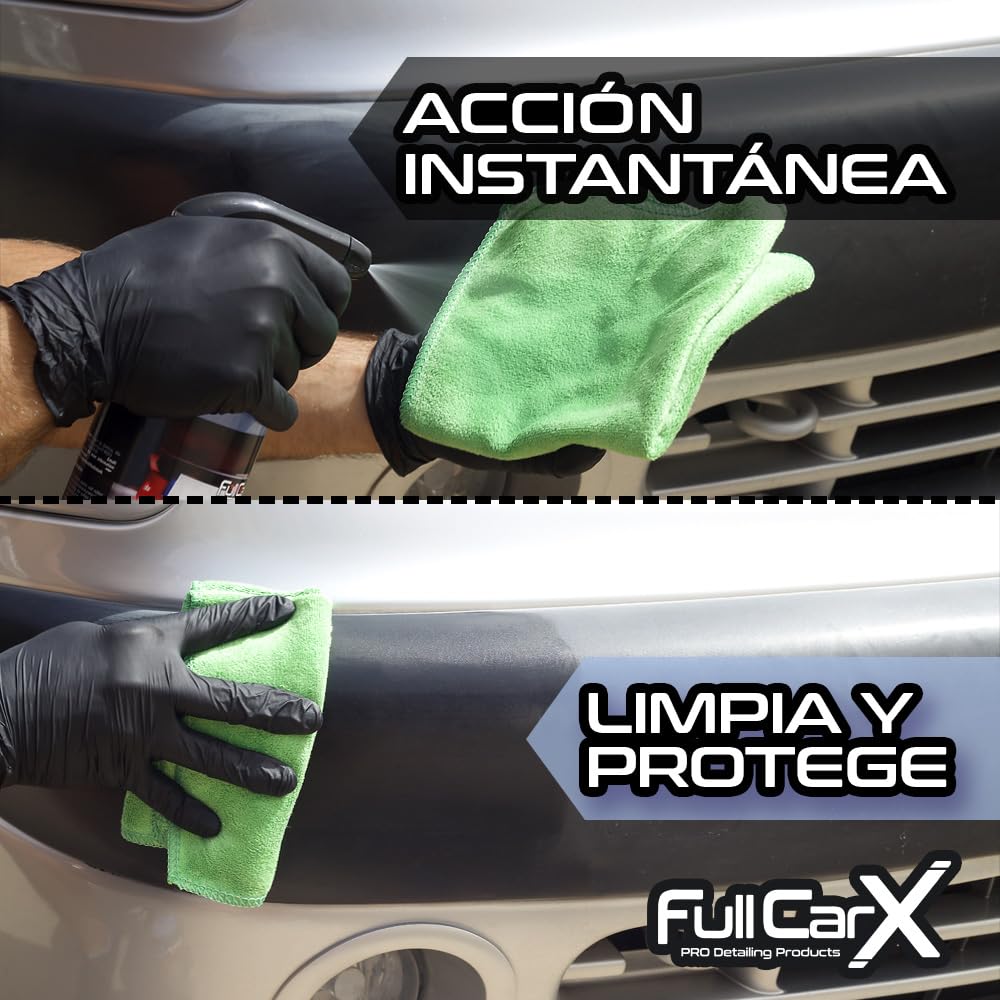 FULLCARX Plastic Recover 5 litrów Plastic Car Recover, Nawilżacz Odnawianie, Natychmiastowe Działanie, Satynowe wykończenie, Plastikowy Odnawiacz Politury, Profesjonalny Produkt Czyszczący Detailing
