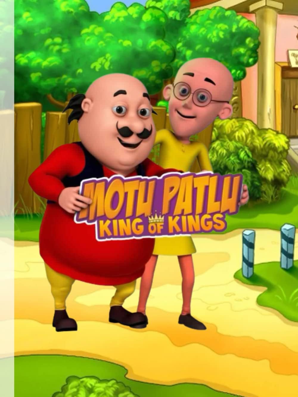 Motu Patlu King of Kings: 5 Subject Ruled notebook: Hardcover