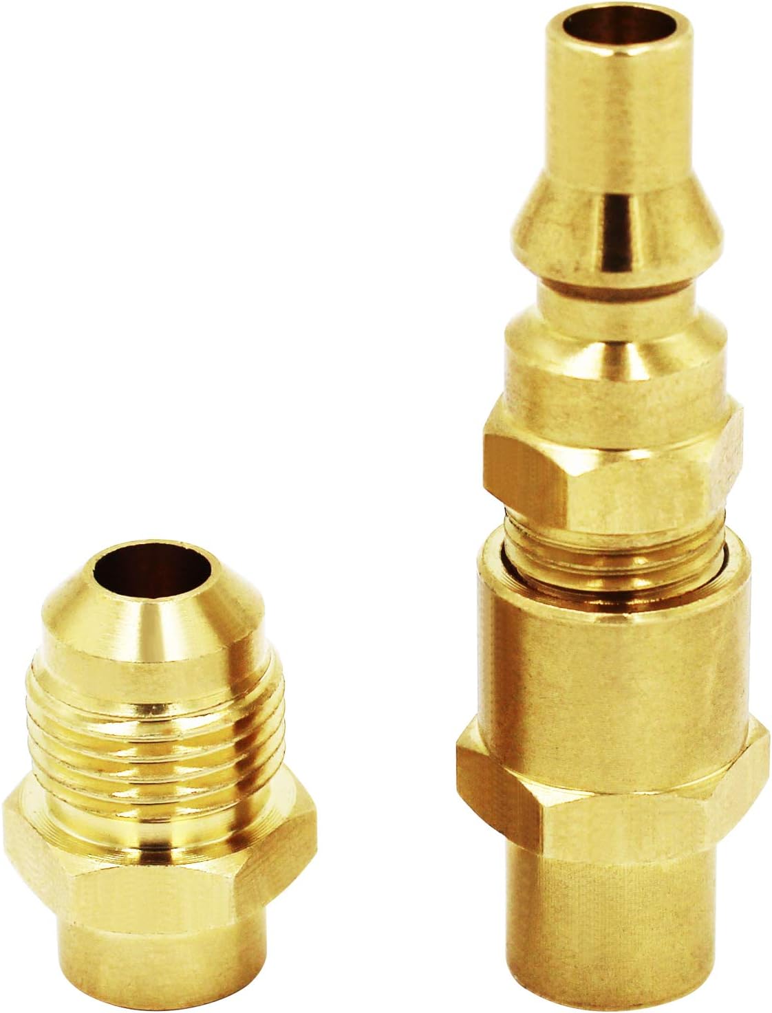 MENSI 1/8'' FNPT x 1/4'' Male Quick Connect Plug Propane
