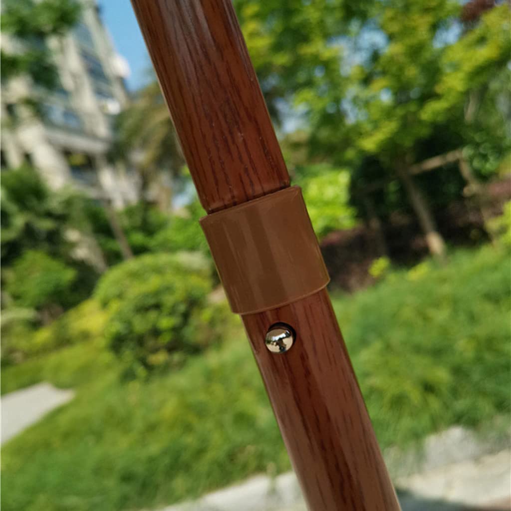 CLSDRZC Słomka pochylona, ​​średnica 180 cm Wodoodporna słońce odcień hawajski plaż