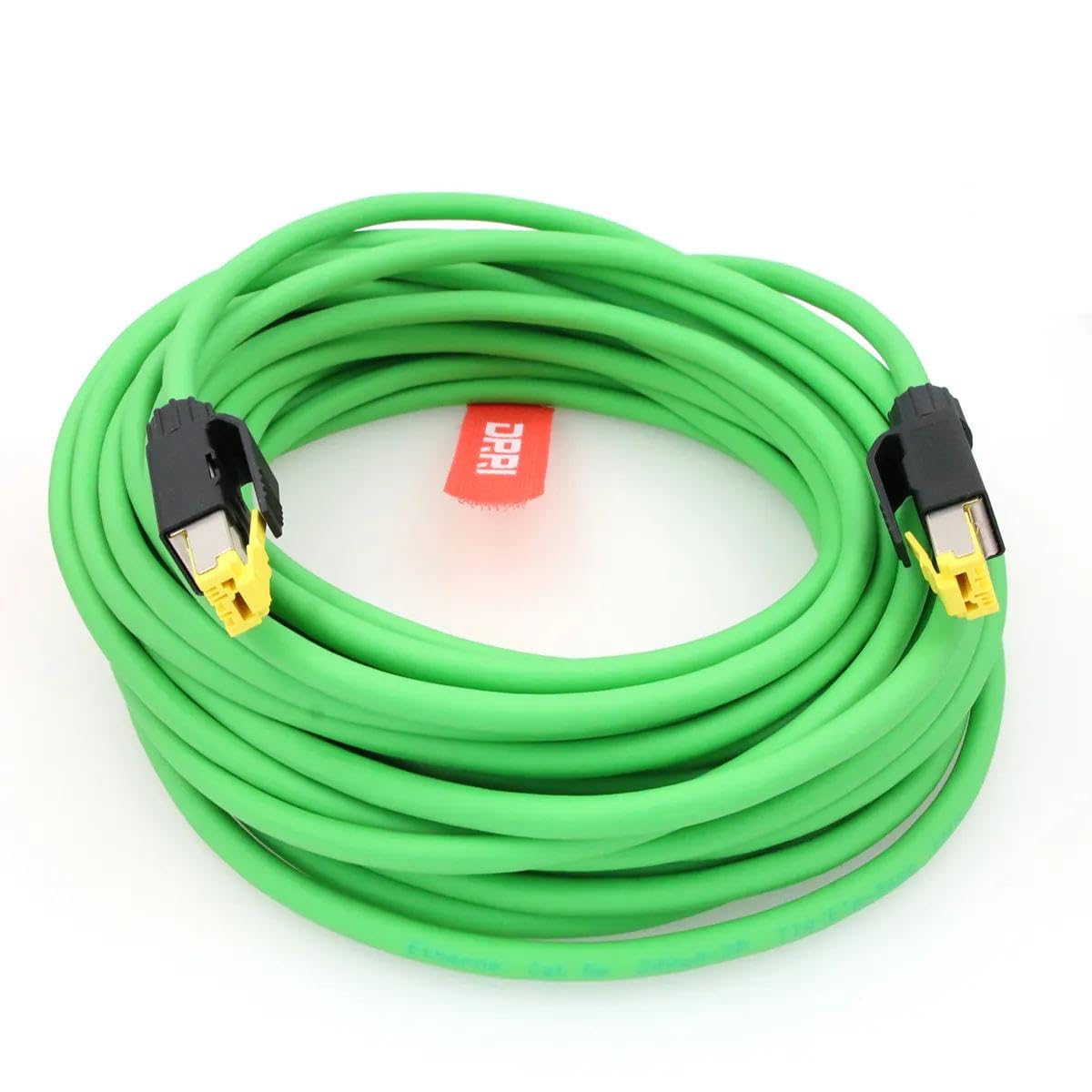 Cavo schermato Ethernet Cat5 di categoria A RJ45 a RJ45 per reti industriali all'aperto