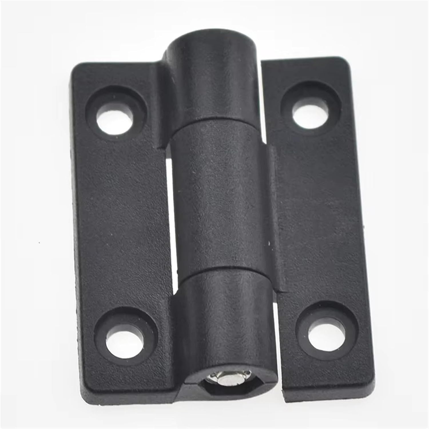 2Pcs Adjustable Torque Plastic Hinge Black Positioning Hinge Door Hinge(72X56X19mm)