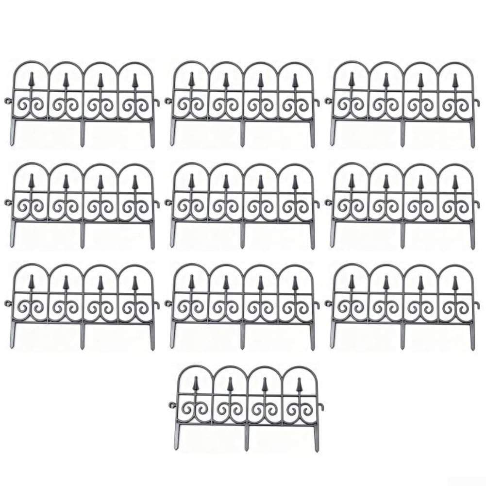 Bordo per giardino in Plastica 10 Design Bordo per giardino(White)