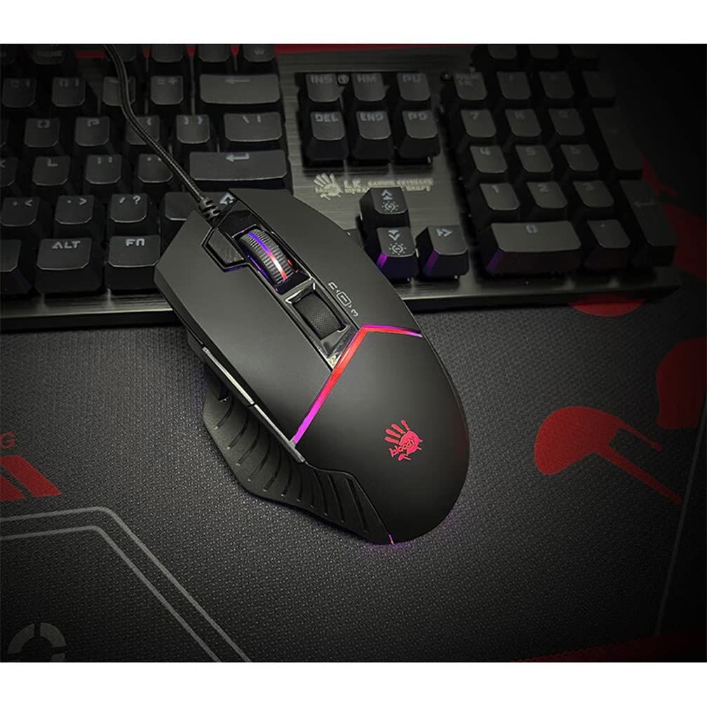 Bloody W95 Max e 12000 CPI, mouse de programación macro, mouse para computadora portátil y gamer