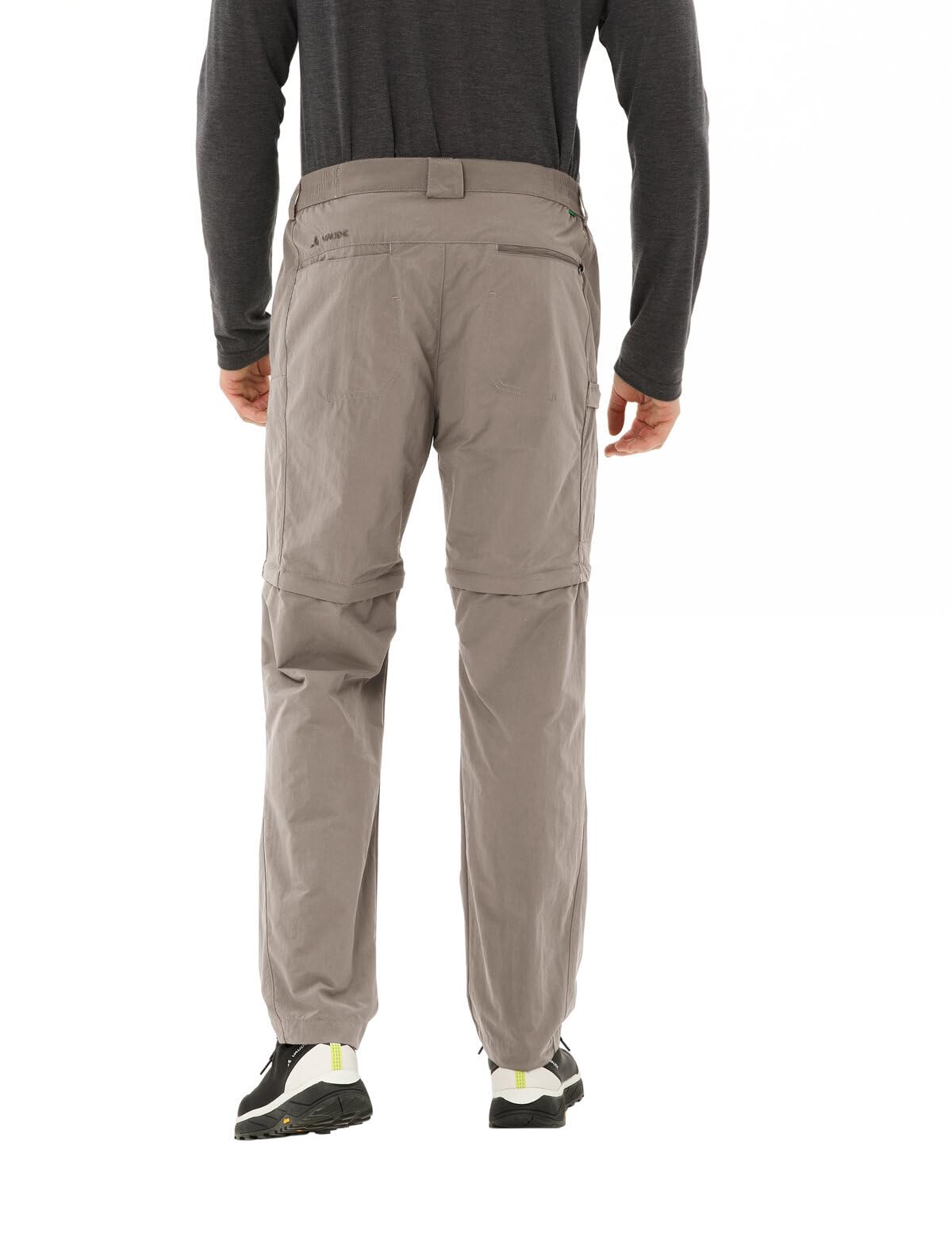VAUDE Herren Trekkinghose Farley ZO Pants V, schnelltrocknend und atmungsaktiv, abzippbar