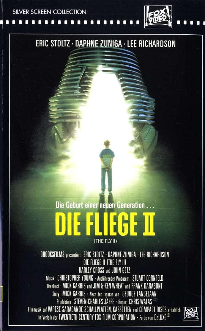 The Fly II [VHS] Eric Stoltz, Daphne Zuniga, Lee Richardson, John Getz, Frank C