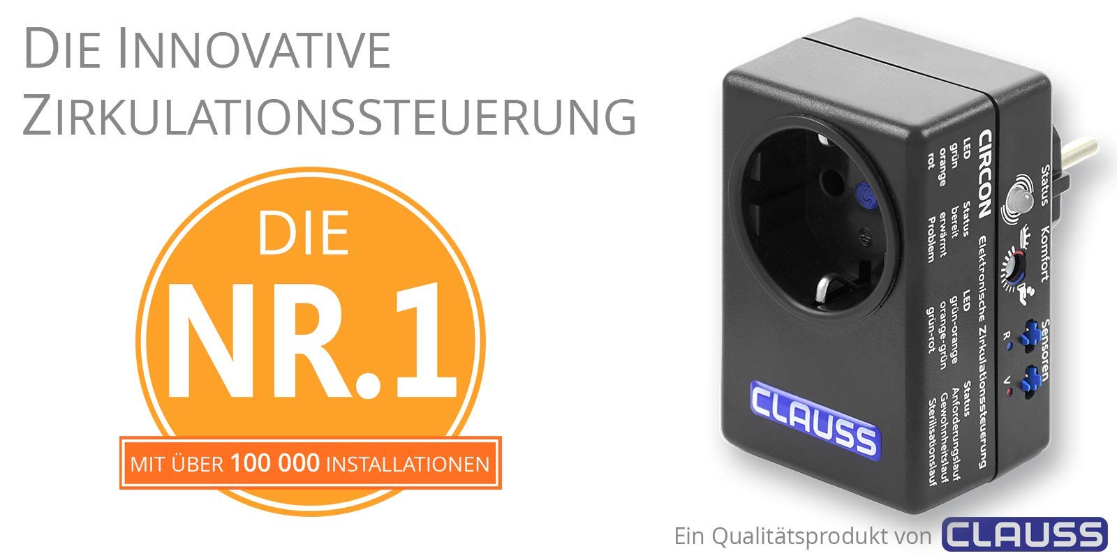 Circon Elektronischer Brauchwasser-Zirkulationscontroller