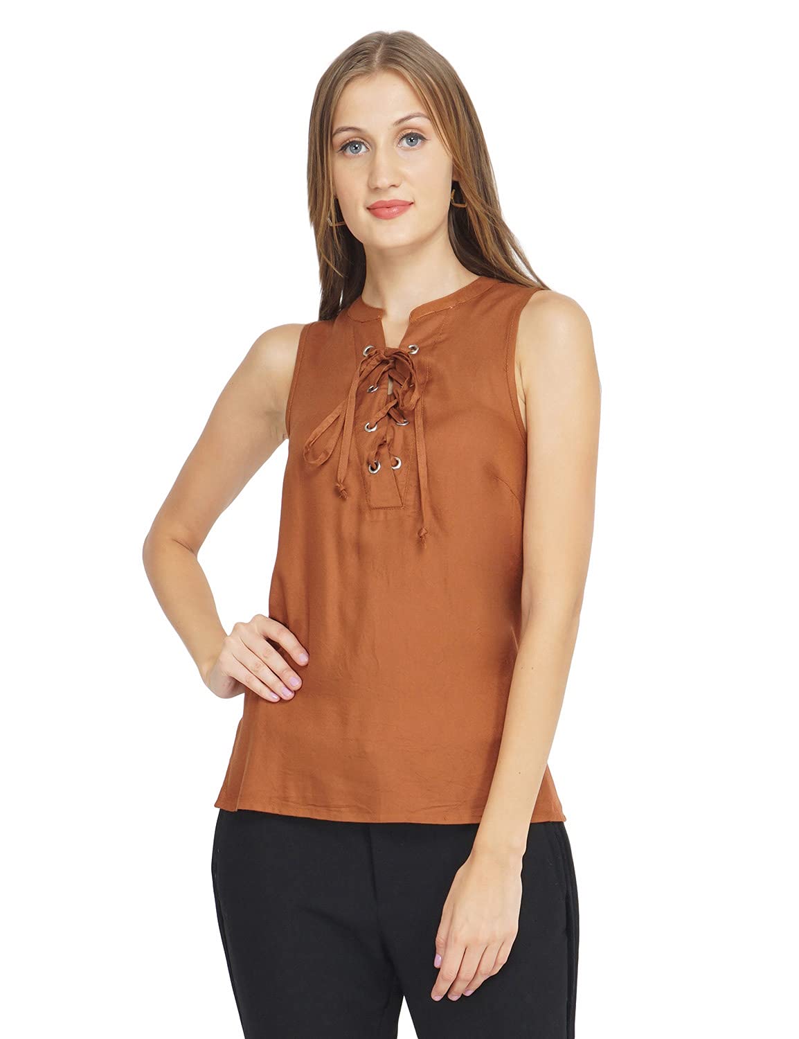 oxolloxo Tie Me Up Sleeves Top-picture-24