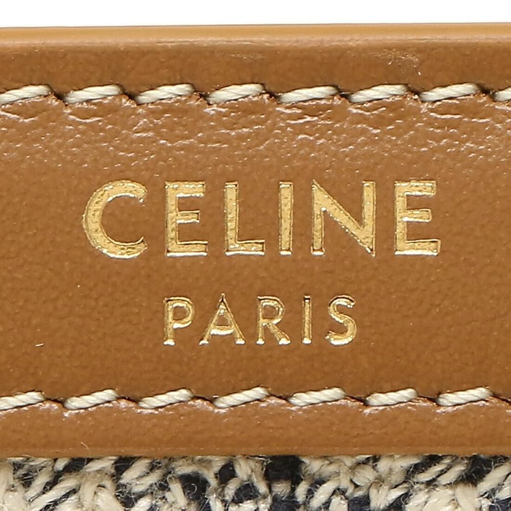 CELINE ネイビー 三つ折り財布 CELINE [新品/正規ラッピング済] セリーヌ 財布 ミニ 三つ折り