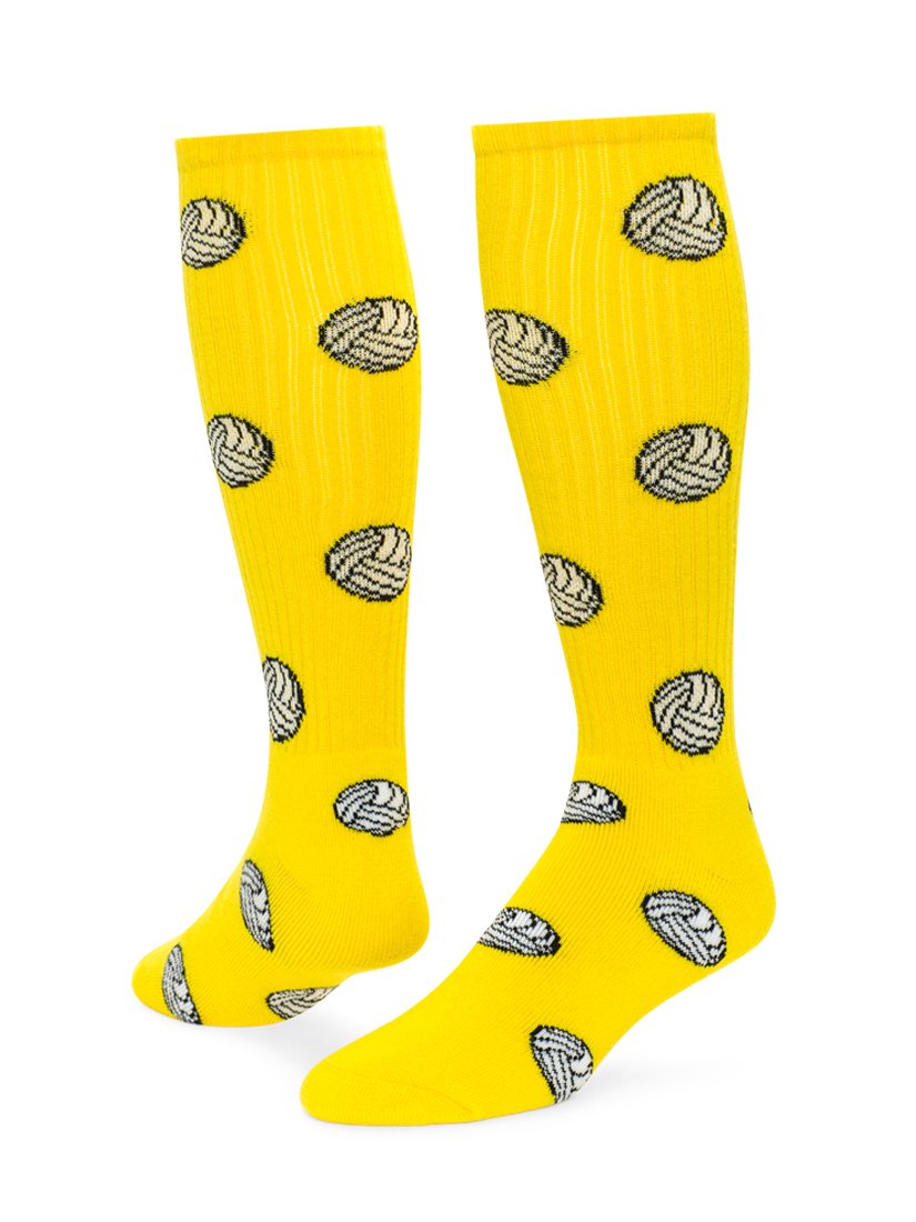 Red Lion Volleyball Socks Neon Yellow Medium