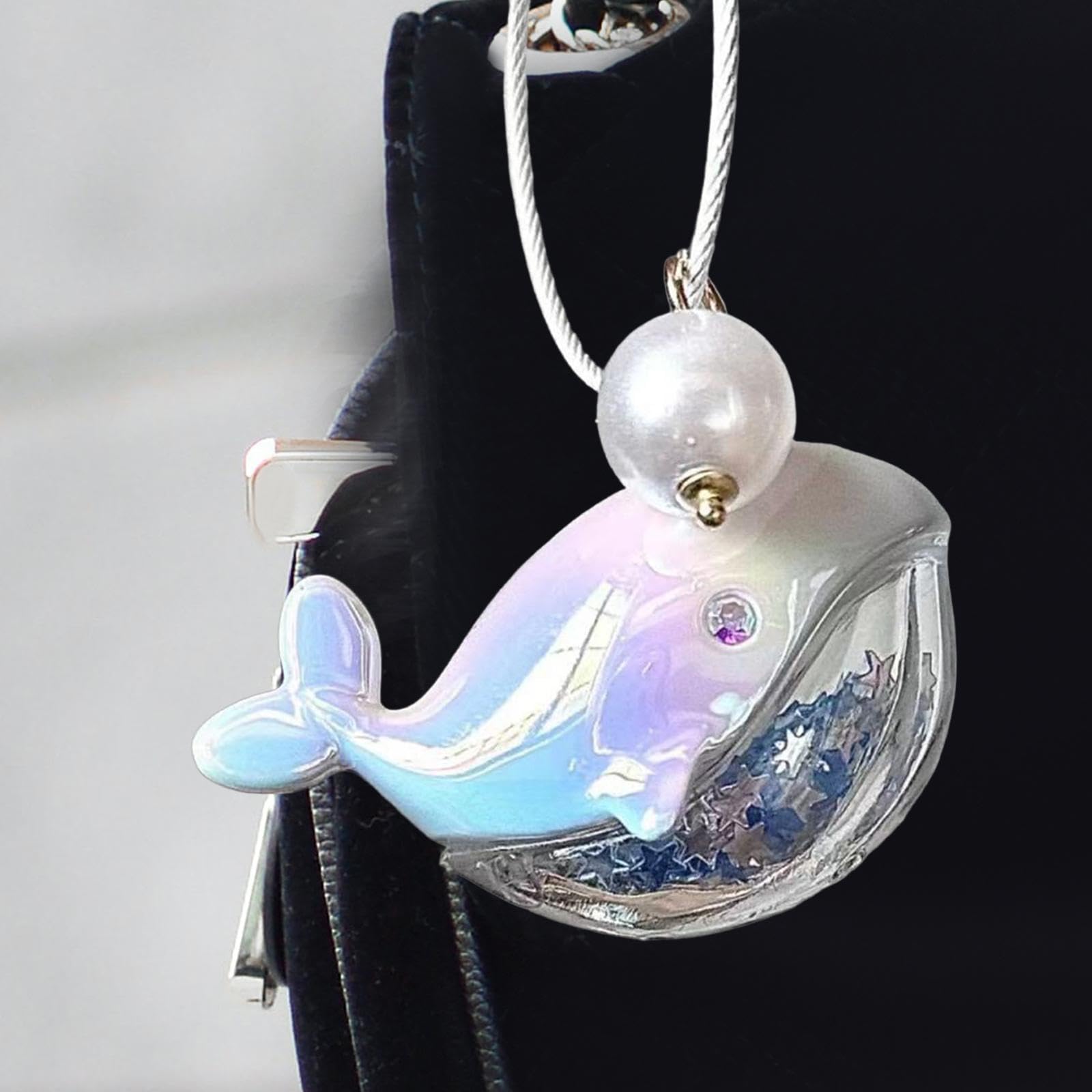 Fancyes Whale Keychain Backpack Doll, Cute Bag Accessories
