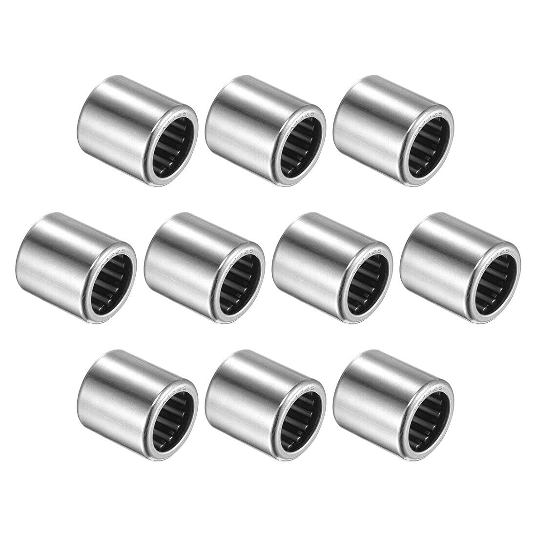 Tool Parts and Accessories TA1725 Needle Roller Bearings 17mm X 24mm X 25mm Chrome Steel Open End 10pcs (#CN-140824-15070)