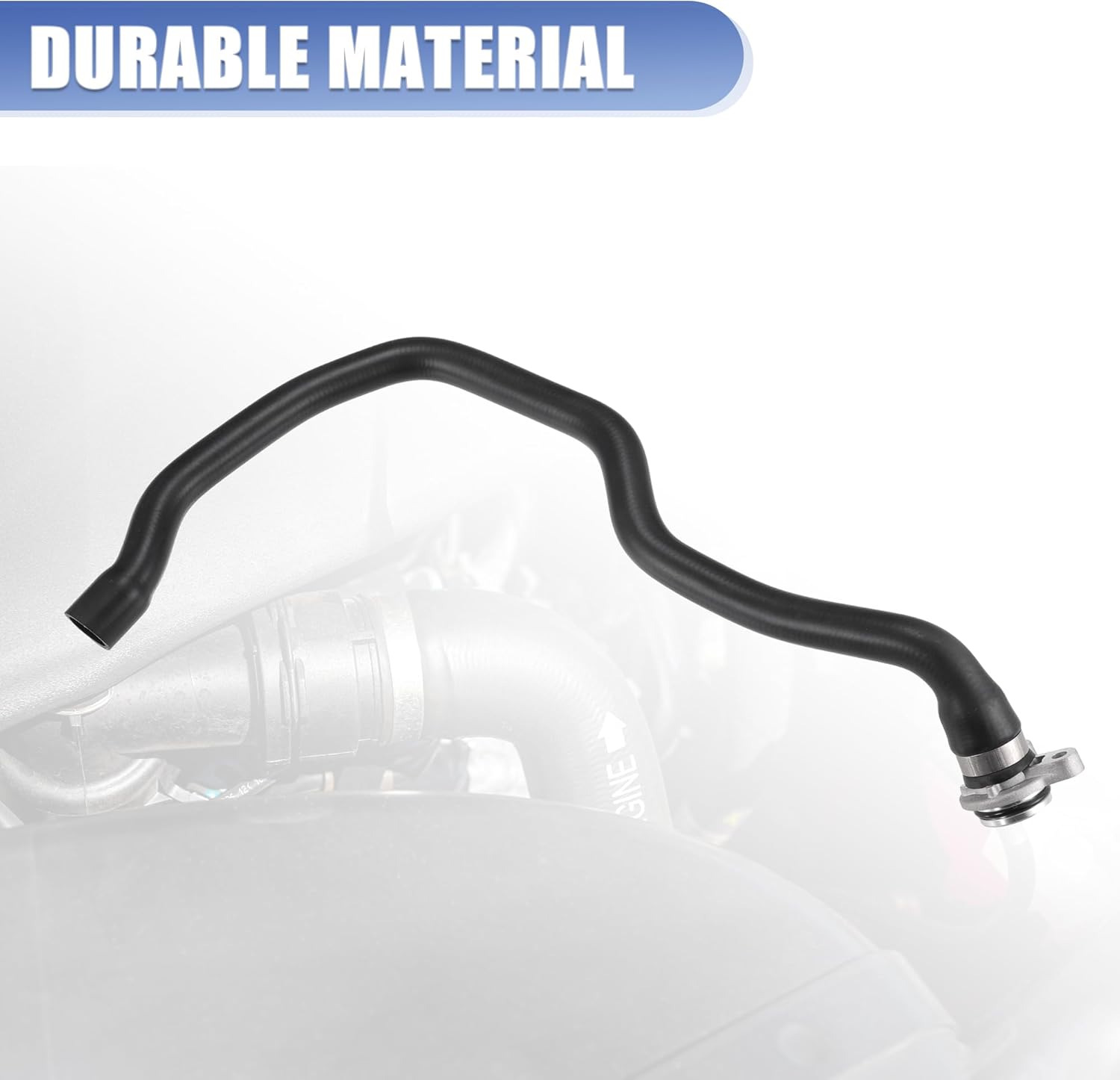 ACROPIX Heater Hose Radiator Expansion Tank Pipe Fit for BMW X5 3.0L L6 2007-2010 No.11537550062 - Pack of 1