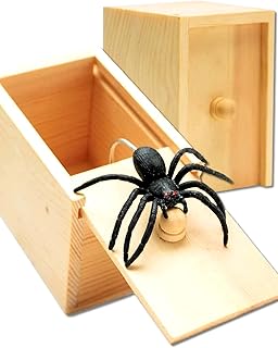 Spider Box Prank, Gift Box Spider Prank, Kid Prank Toys, Fake Spider Box, Spider Prank Scare Box, Pranks