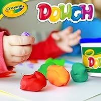 Vista 6 de Crayola Modeling Dough, Blue, Bulk Classroom & Art Supplies For Kids, 3lb, Resealable Bucket