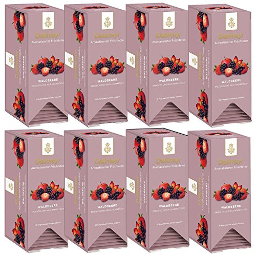 Dallmayr Aromatisierter Früchtetee Waldbeere 8 x 25 x 2,5g