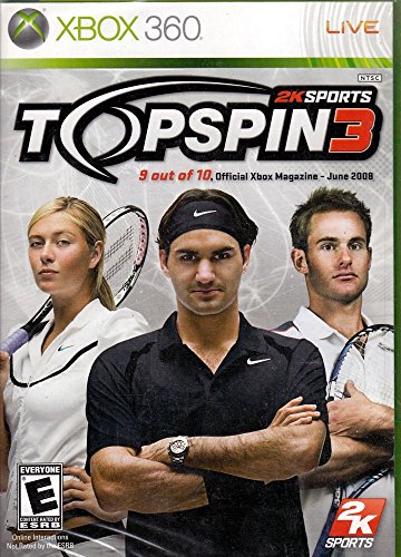 Image of Top Spin 3 - Xbox 360 (Renewed)