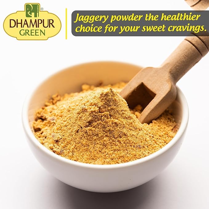 Image of Dhampure Speciality Jaggery Powder, 3.5 Kg (5 X 700G) | Desi Shakkar | Source Of Minerals | Healthier Substitute For White Sugar | Free From Chemical Fertilizers, Sulphur, Preservatives, Pesticides | Jaggery Powder For Tea, Coffee, Milk | Hand Crushed Jaggery | Crushed Granular