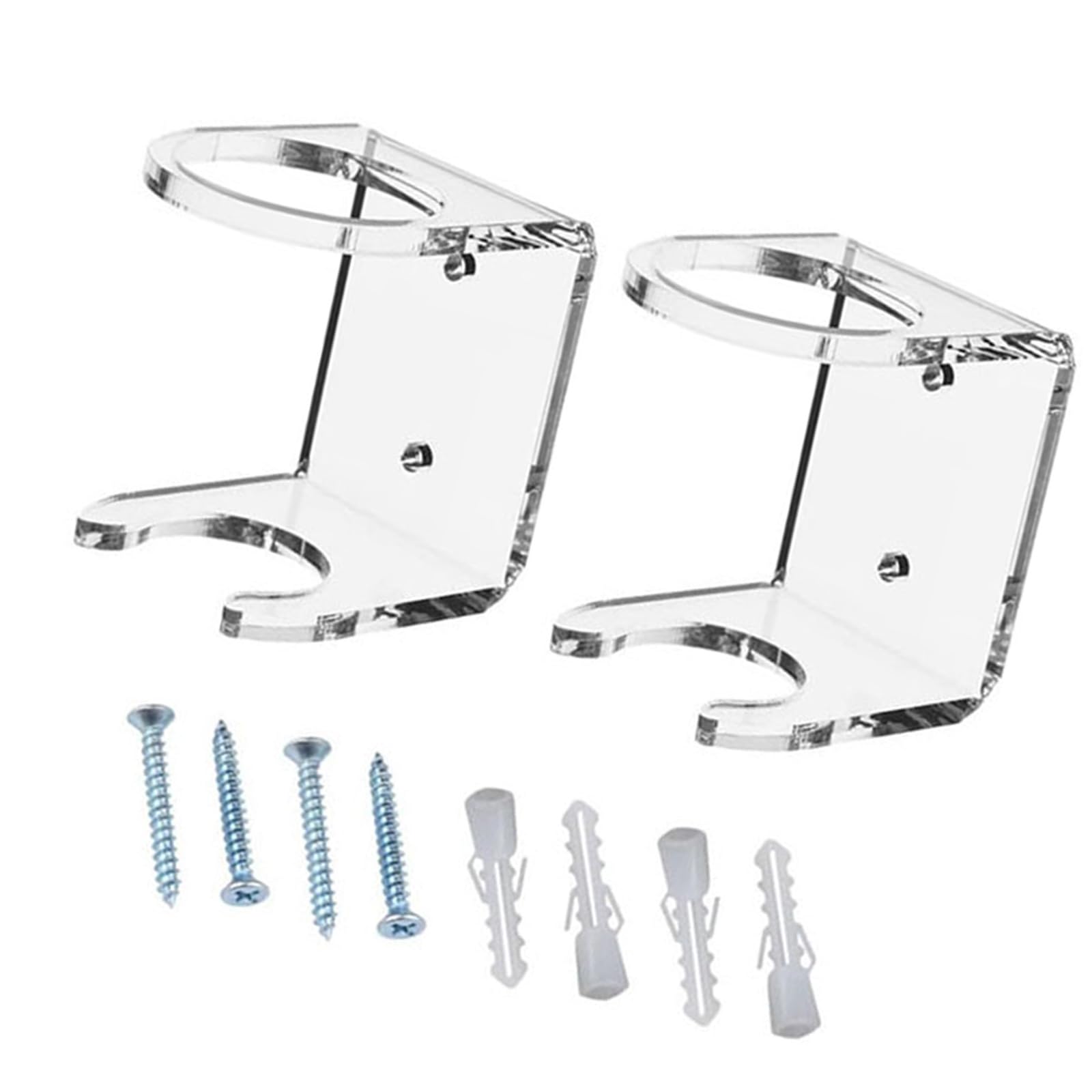Limtula Sturdy Acrylic Vertical Ball Display Rack Set for Proudly Showing Your Favorite Baseball and Softball Collections Acrylic Sports Display