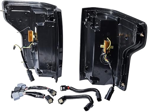 Miniatura 7 de Astra Depot Compatible con Ford F150 XL XLT Raptor Lariat King Ranch Platinum Limited Regular Super Crew Cab Luz trasera intermitente secuencial