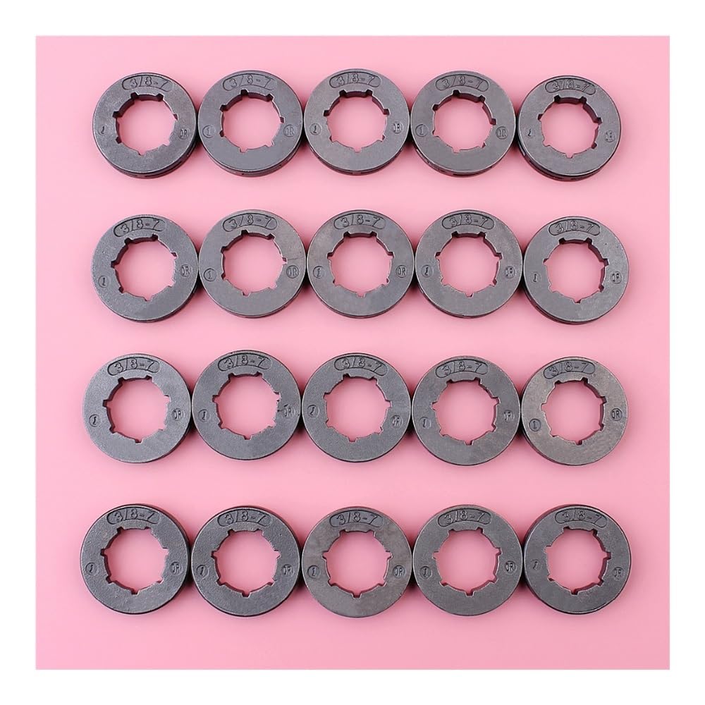 20 Pezzi di Corona dentata Adatta for Motosega 028 034 029 036 039 MS290 MS310 MS360 MS390 7 Denti 19 mm