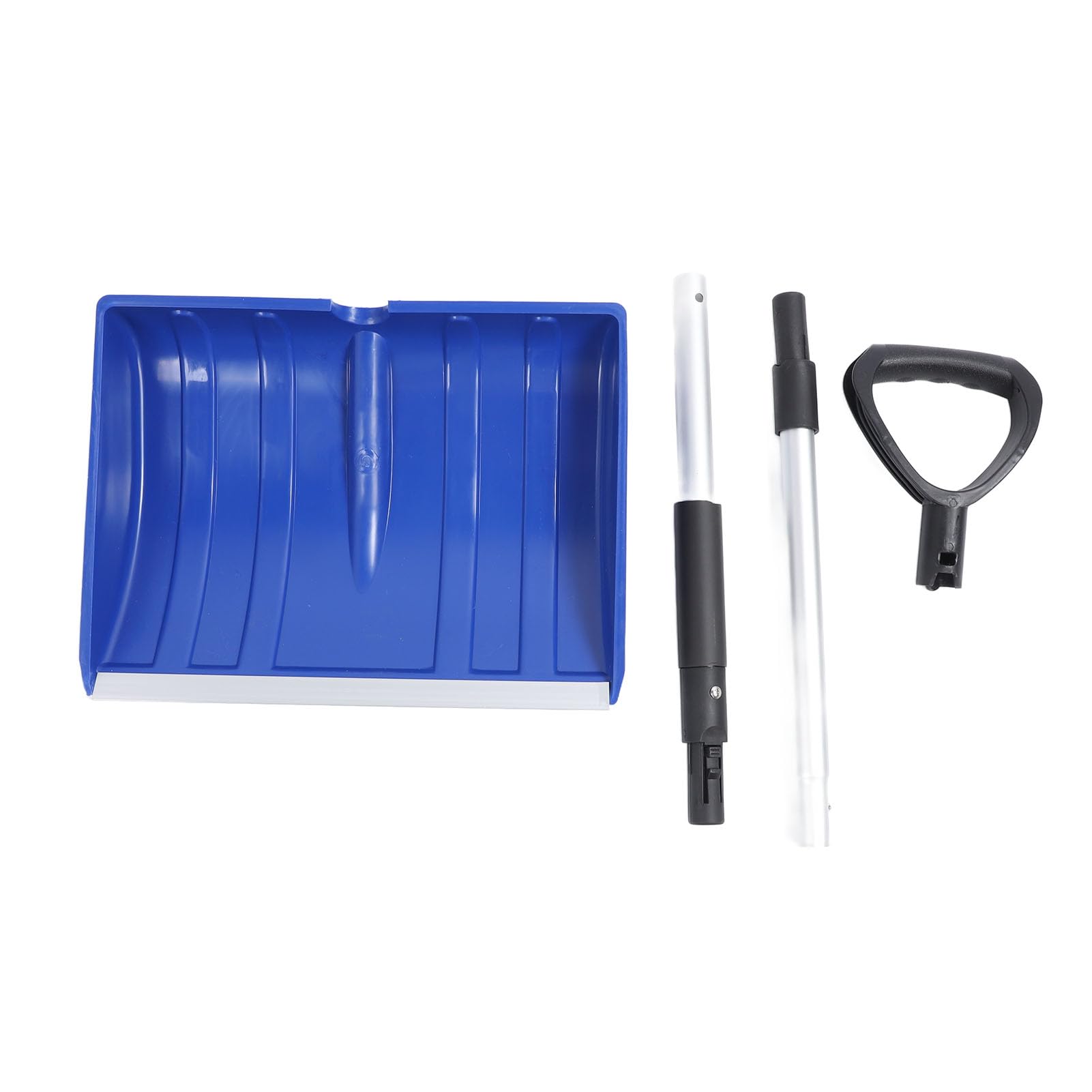 Pala da neve Pala da esterno portatile leggera e staccabile di grande capacità per giardino di emergenza (Blu)