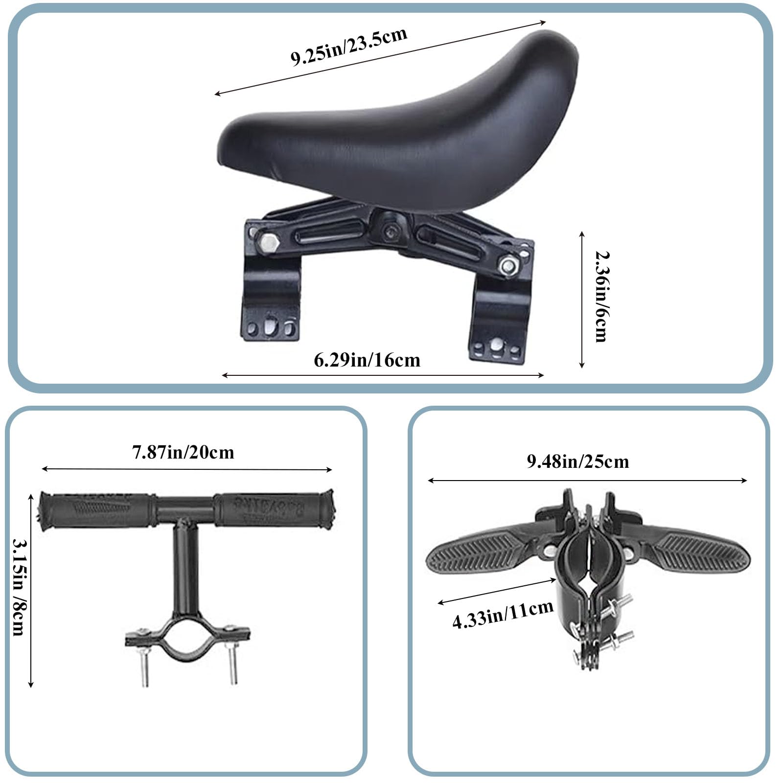 Porte Bagage Vélo Arrière Porte-bagages Arriere De Velo De Montagne En Alliage D Aluminium Avec Accessoire De Garde Boue Panier Porte Bagage Velo Arriere