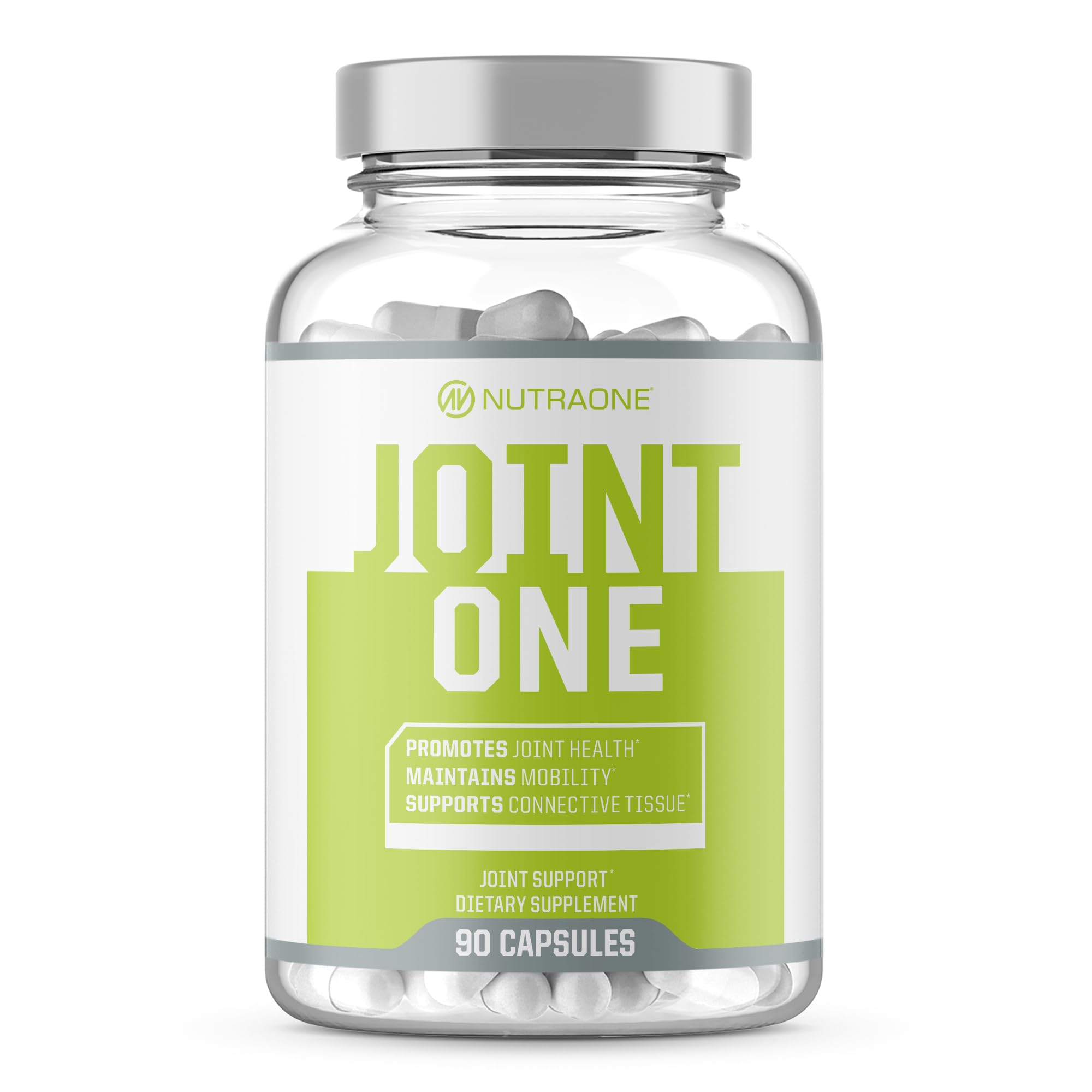 NutraOne JointOne Joint Support Joint Supplement for Women and Men to Help Maintain Joint Health with Collagen, Glucosamine, and Turmeric* (90 Capsules)