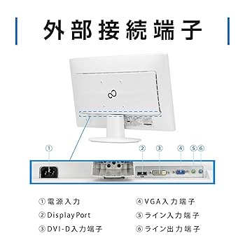 富士通 Fujitsu VL-E22-8T 21.5インチワイド 液晶モニター 富士通 Fujitsu 液晶モニター VL-E22-8T 21.5インチワイド