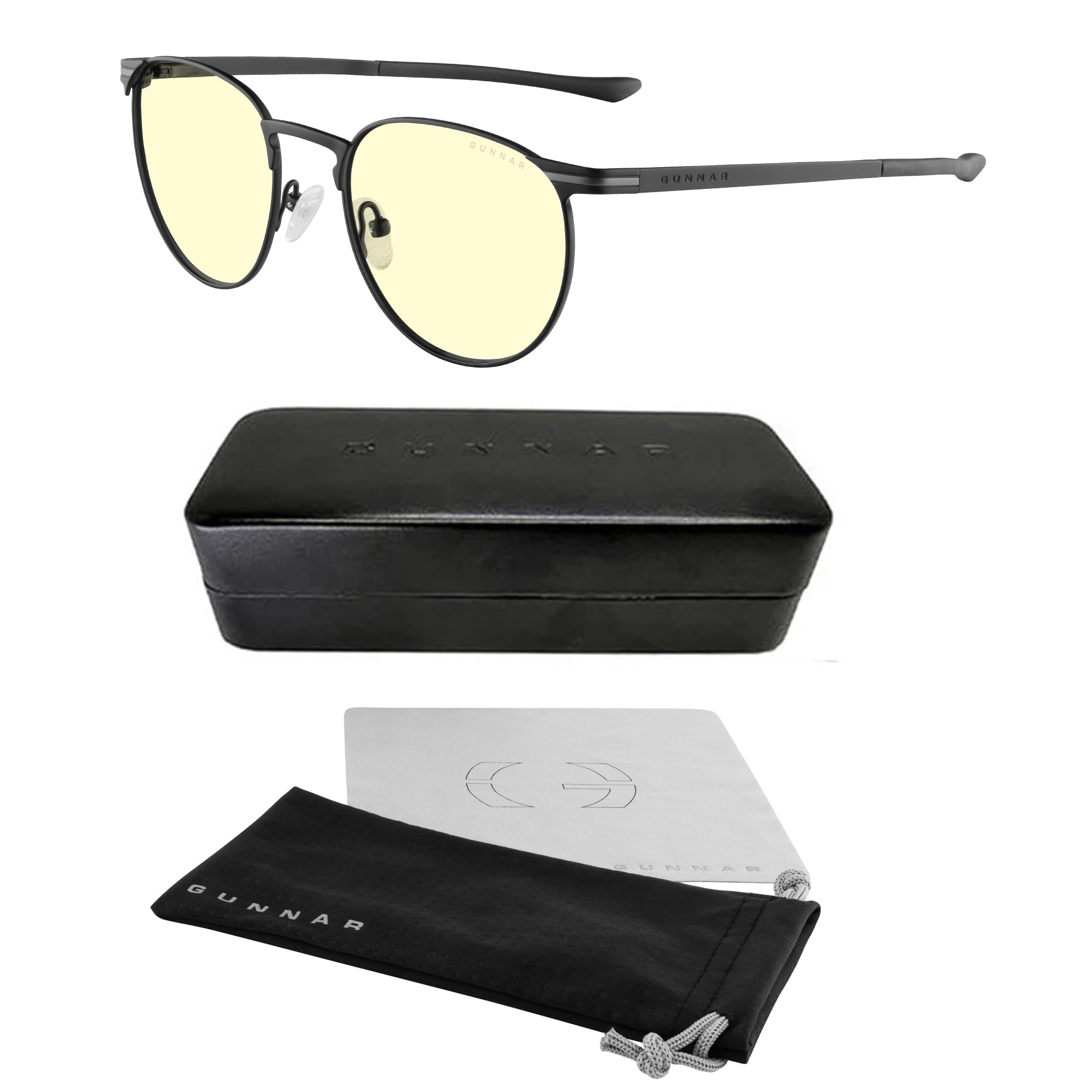 Gunnar Titanium Blaulichtfilter-Brille - Mateo
