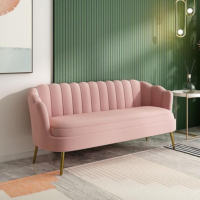 ソファー 2人掛け ベルベット ソファ モダン 一人暮らし カウチ