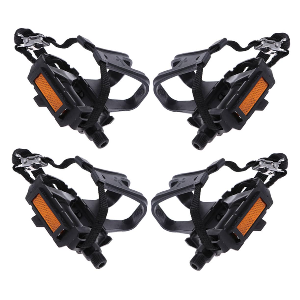 Gatuida 2pares Correas para De Bicicleta Correas Reutilizables para Ciclismo Al Aire Entrenamiento Gimnasio De Seguridad para