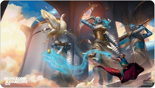 Ultra Pro - Tapete de juego Glory of The Giants para Calabozos y Dragones - Protege tus tarjetas coleccionables durante el juego de rasguños y