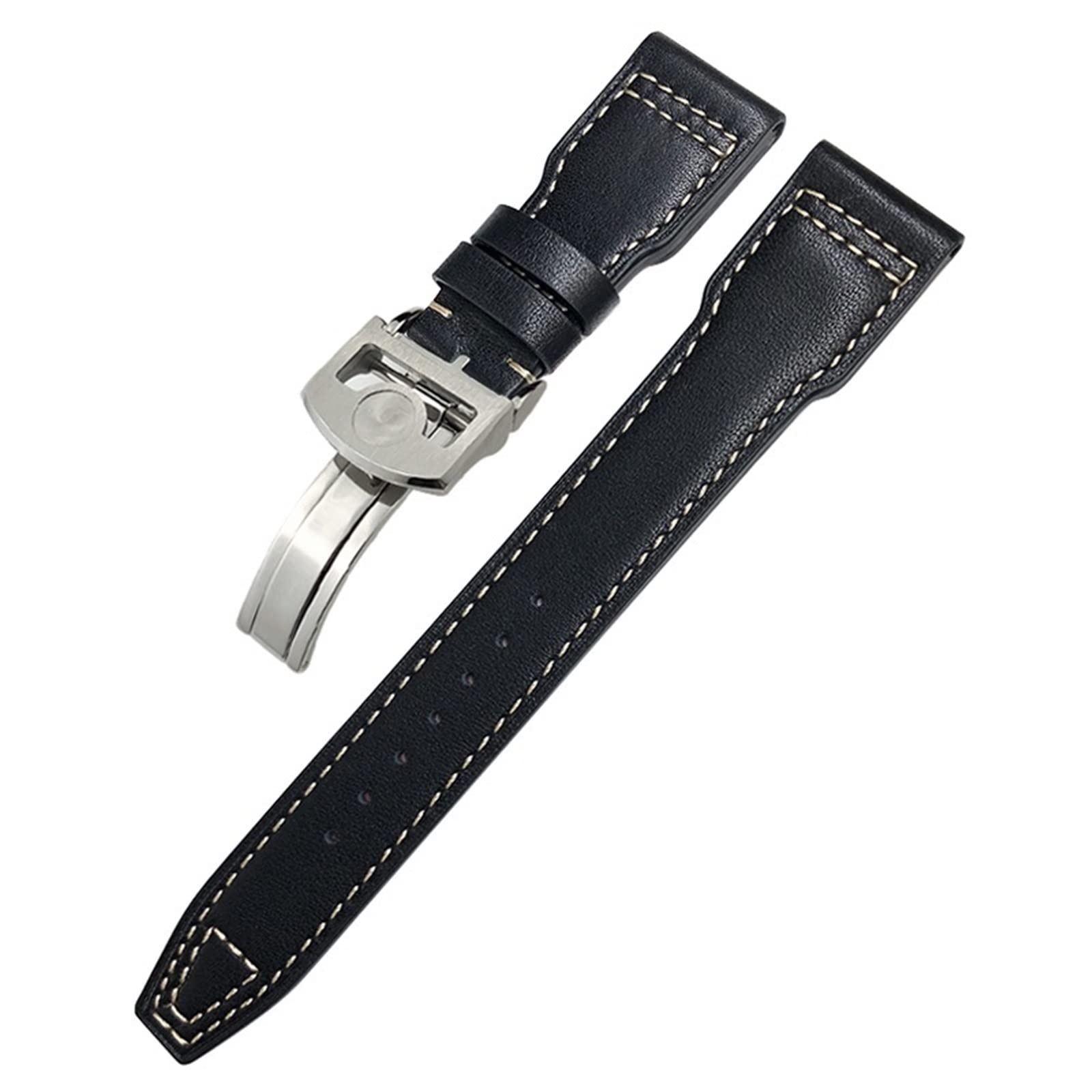 Bande de montée en Cuir Authentique de 20 mm pour Watch 18 Sangle