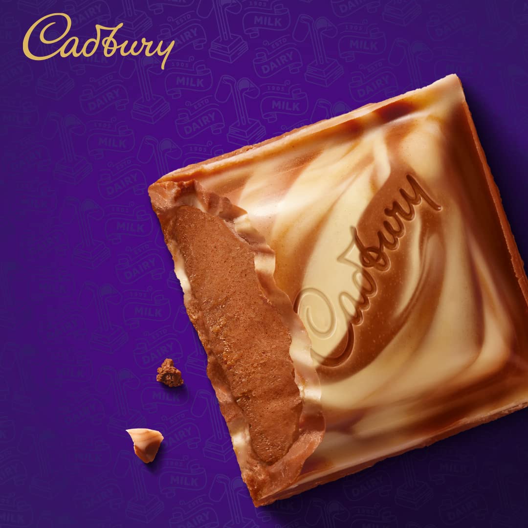 Cadbury Dairy Milk Cioccolato al latte cremoso, delizioso sapore dolce e corposo, latte di Dairy 17 x 180 g