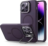 Vista 32 de ESR Funda para iPhone 13 Pro, compatible con MagSafe, protección de grado militar a prueba de golpes, soporte de anillo de cámara integrado, funda