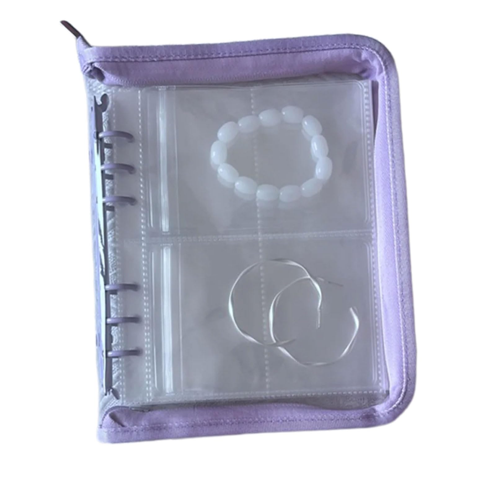 RAFGALDEX Jewelry Organizers Pouches Protective Jewelry Storage Pouches with Easy Zips Closure for Daily Use and Trips Multi Compartment Box