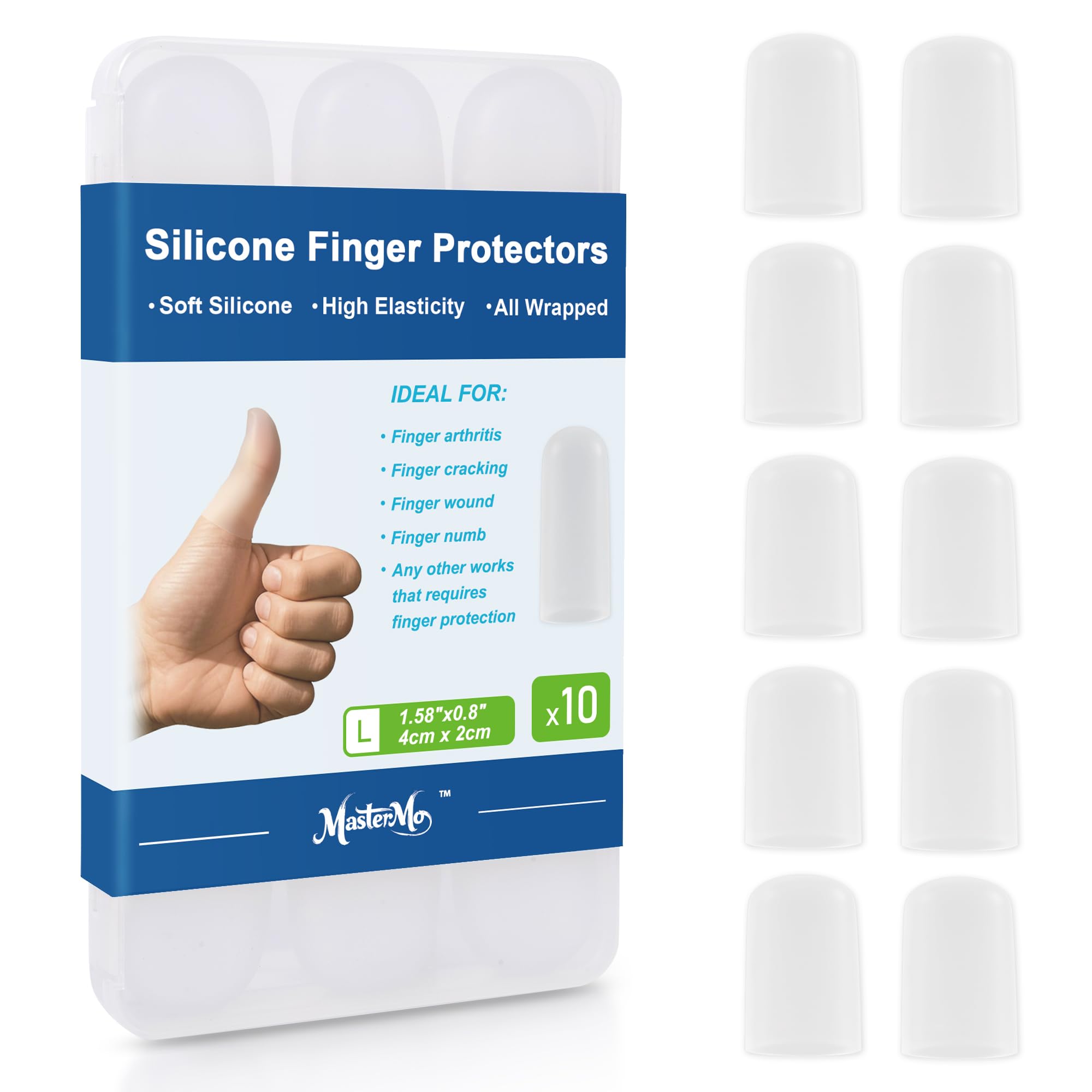Silicone Finger Cots - Protect Your Hands -8