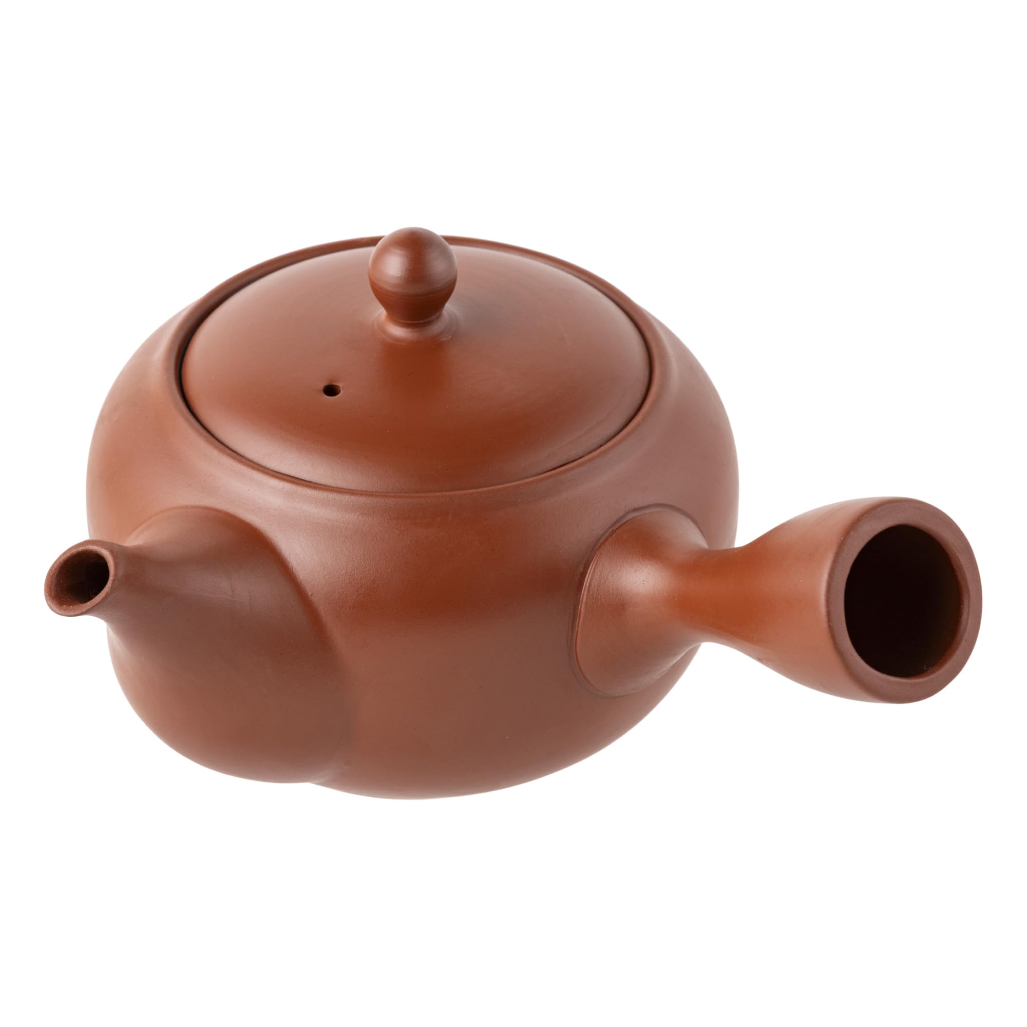 Tokoname Yaki Kyusu Teapot 14.5oz Satoyama Deep Steam Mesh Japan
