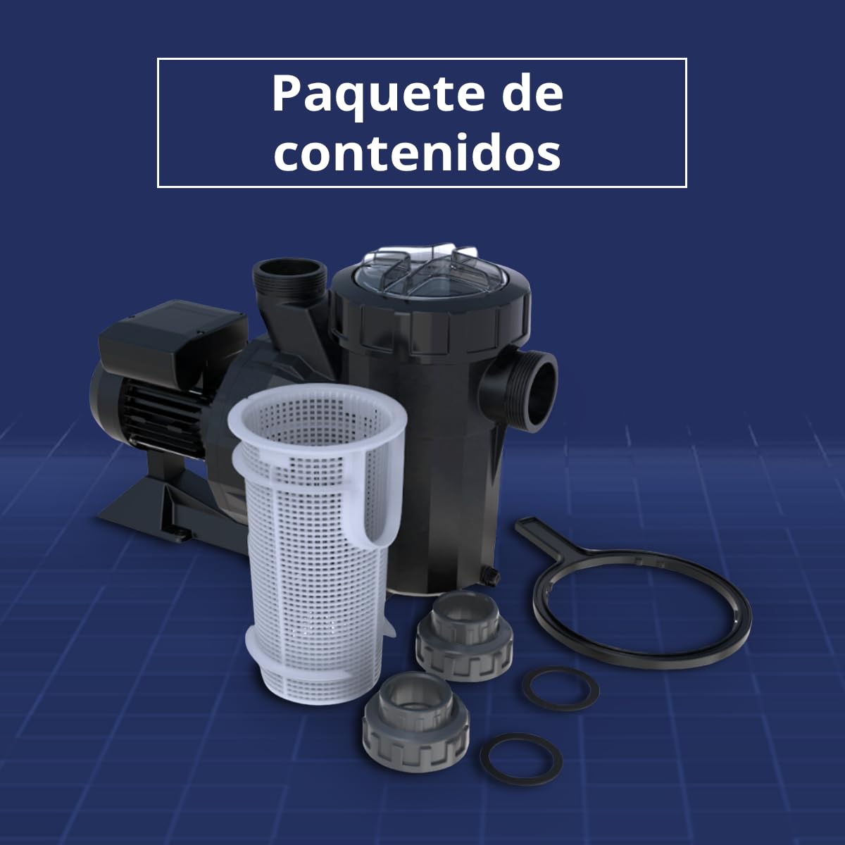 BOMBA PARA PISCINA VICTORIA PLUS 1.5 HP ASTRALPOOL MONOFASICA 21.500 l/h 1,10 kW (1,5 CV) 230 V II Nivel de sonoridad bajo: entre 61 dBA - 70 dBA. 3 AÑOS DE GARANTIA , PESO 14Kg, VOLUMEN M3: 0,07