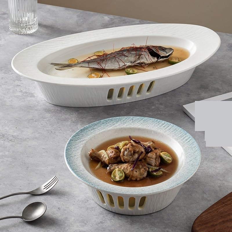 Talerze Ceramiczne, Talerze Do Podgrzewania Potraw, Talerze Do Ryb, Talerze Do Zupy, Talerze Obiadowe Do Restauracji I Hoteli,A-One Size