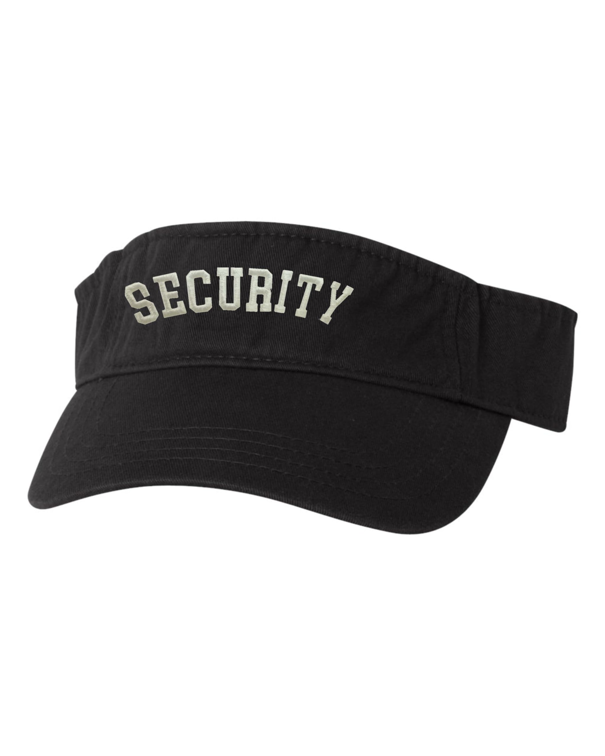 Go All Out Adult Security Embroidered Visor Dad Hat