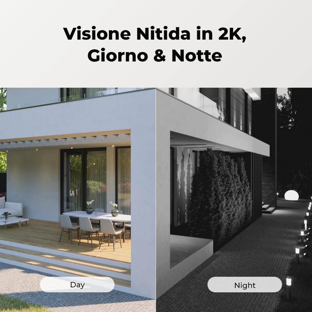 Reolink 360° PTZ Videocamera Sorveglianza Batteria Solare, Rilevamento PIR | 3MP Telecamera WiFi Esterno Senza Fili, Visione Notturna IR, Impermeabile, Audio a 2 Vie, Argus PT Lite con Pannello Solare