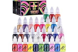 OPHIR 30 Colors Airbrush Paint for Nail Stencils