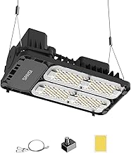 SANSI 100W LED Grow Lampe für Zimmerpflanzen, Vollspektrum Pflanzenlampe mit hohe PPF 200μmol/s, Dimmbare Wachstumslampe für Sämling Gemüse Blüte, LED Grow Light für Growzelt 60x60cm 40x40cm