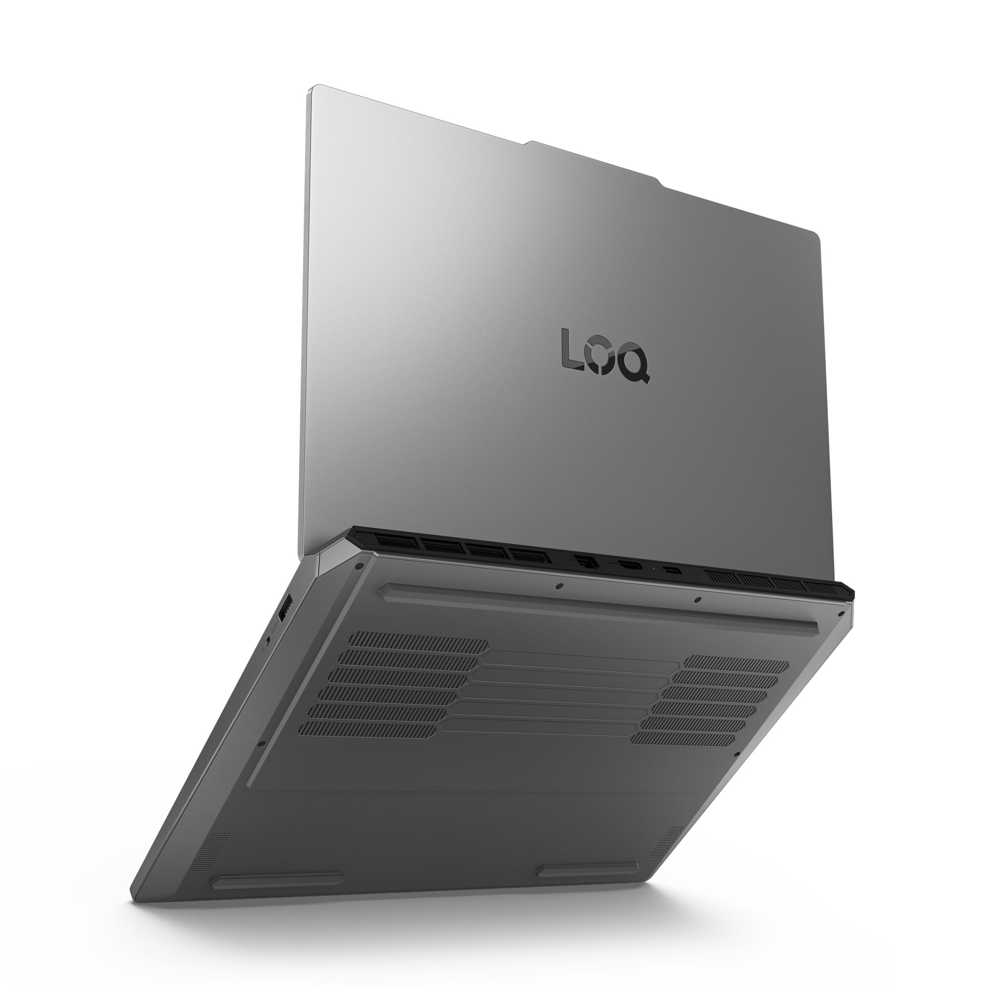 Lenovo LOQ Essential Gen 11 - Ordenador Portátil Gaming IA 15.6'' FHD (Intel Core i5-13450HX, NVIDIA GeForce RTX 5050, 16GB RAM, 1TB SSD, 144 Hz, Wi-Fi 6, Sin Sistema Operativo) QWERTY Español - Gris