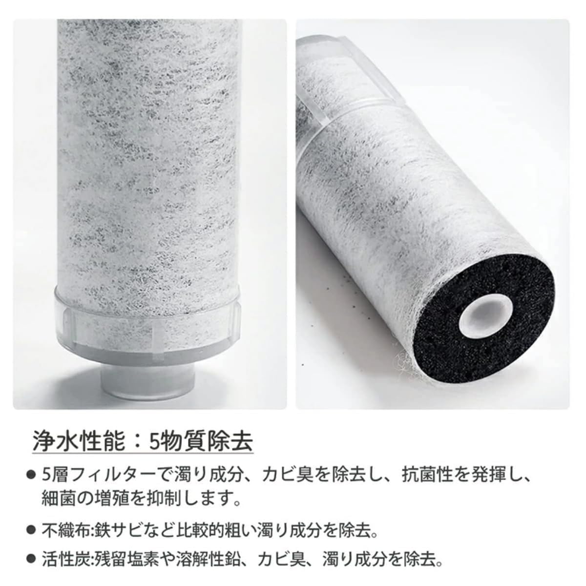 INAX 浄水器カートリッジ JF-20 3本入 + 2本 Amazon | 【正規品】 JF-20 3本セット JF-20-T 交換用浄水器