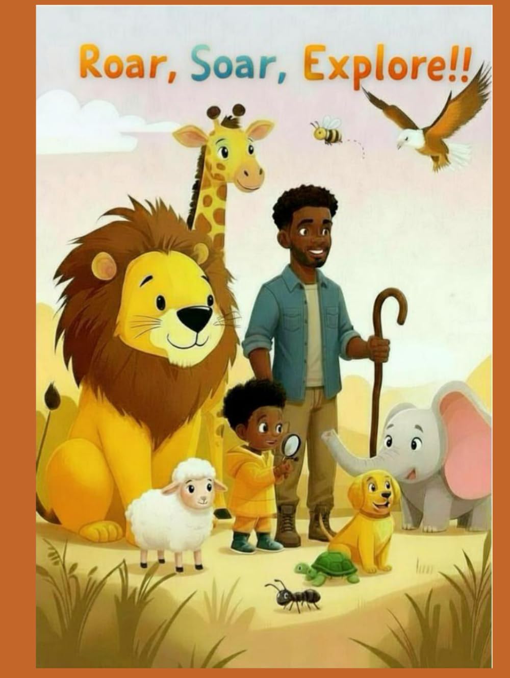 Roar, Soar Explore!: Children's Coloring Book Devotional