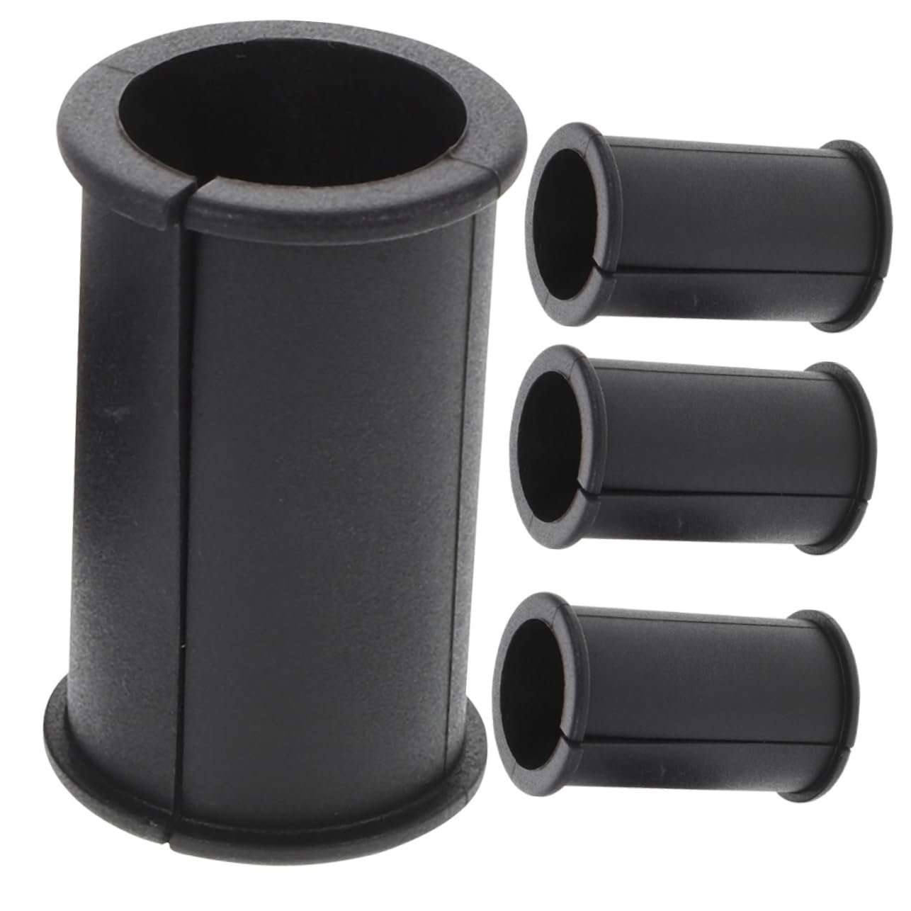 IWOWHERO 4Pcs Microphone Rubber Sleeve Cover Sturdy Shock Mount for Enhanced Audio Stability Microphone Supply for Recording Live Streaming and Video Production