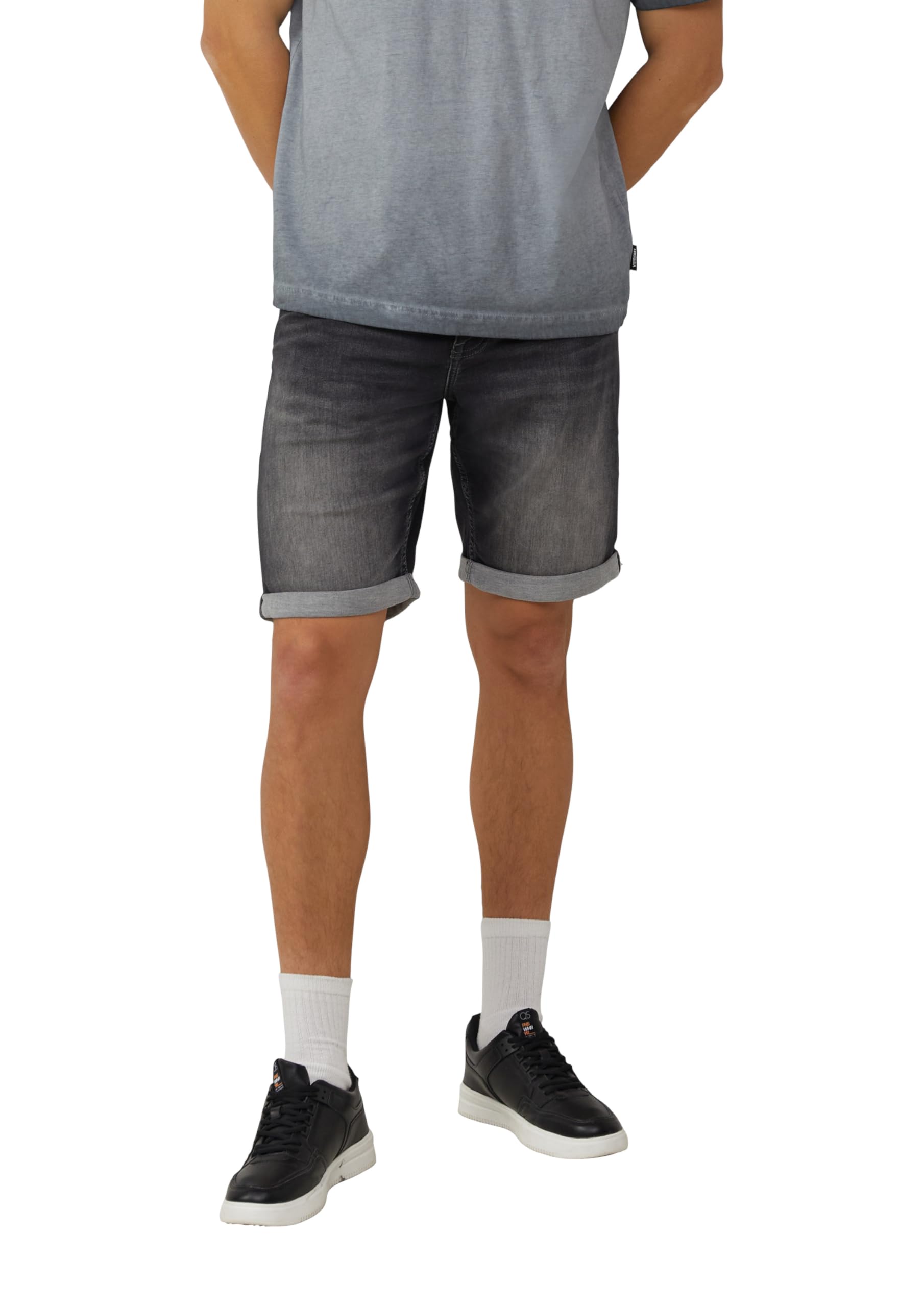 QS Jeans-Shorts John/Regular Fit/Mid Rise/Komfort-Stretch